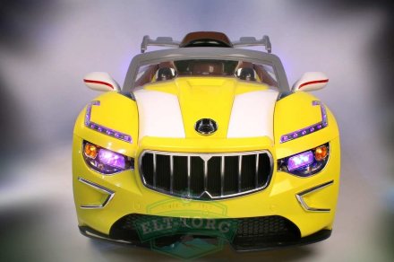 Детский электромобиль River Toys MASERATTI A222AA 70 W Желтый Детский электромобиль River Toys MASERATTI A222AA 70 W Желтый