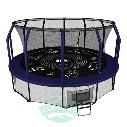 Батут UNIX line SUPREME GAME 16 ft (blue) Батут UNIX line SUPREME GAME 16 ft (blue)