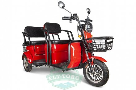Пассажирский электротрицикл Rutrike Экипаж 60V650W Пассажирский электротрицикл Rutrike Экипаж 60V650W