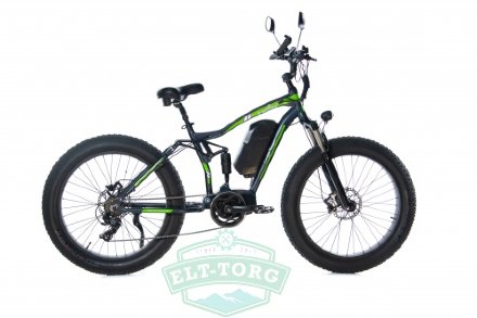 Электровелосипед двухподвес E-motions Cougar