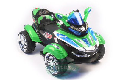 Электромобиль квадроцикл River Toys С002СР 35 W Зеленый Электромобиль квадроцикл River Toys С002СР 35 W Зеленый