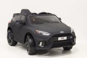 Детский электромобиль FORD FOCUS RS черный матовый (ЛИЦЕНЗИОННАЯ МОДЕЛЬ)