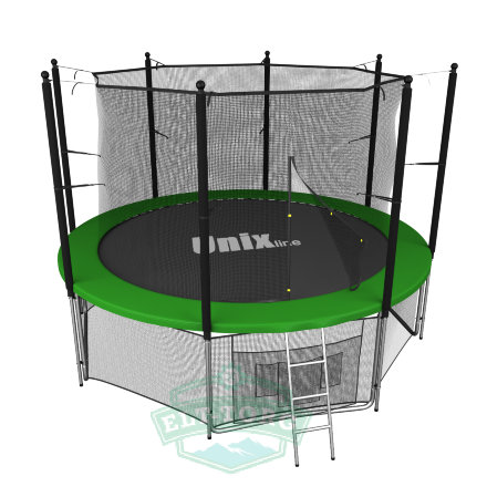 Батут UNIX line 8 ft inside (green) Батут UNIX line 8 ft inside (green)